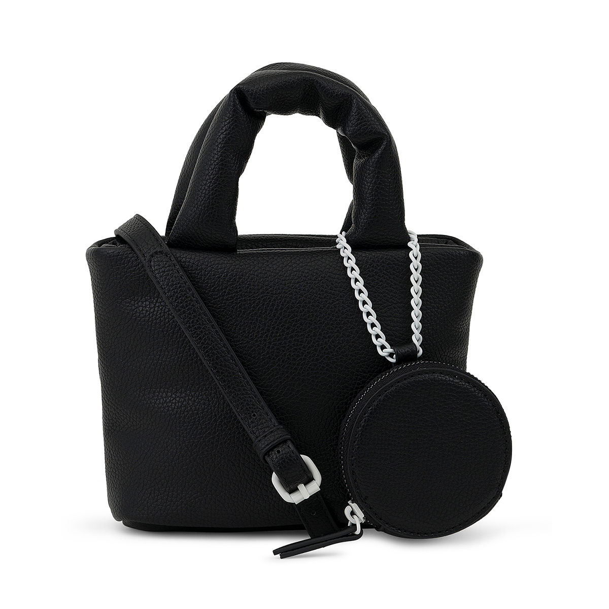 MIRAGGIO Black Opal Mini Tote Bag: Buy MIRAGGIO Black Opal Mini Tote ...