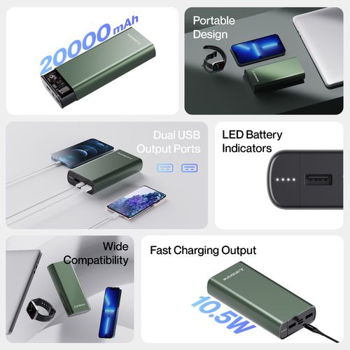 Neos 20000 mAh Lithium Polymer Power Bank