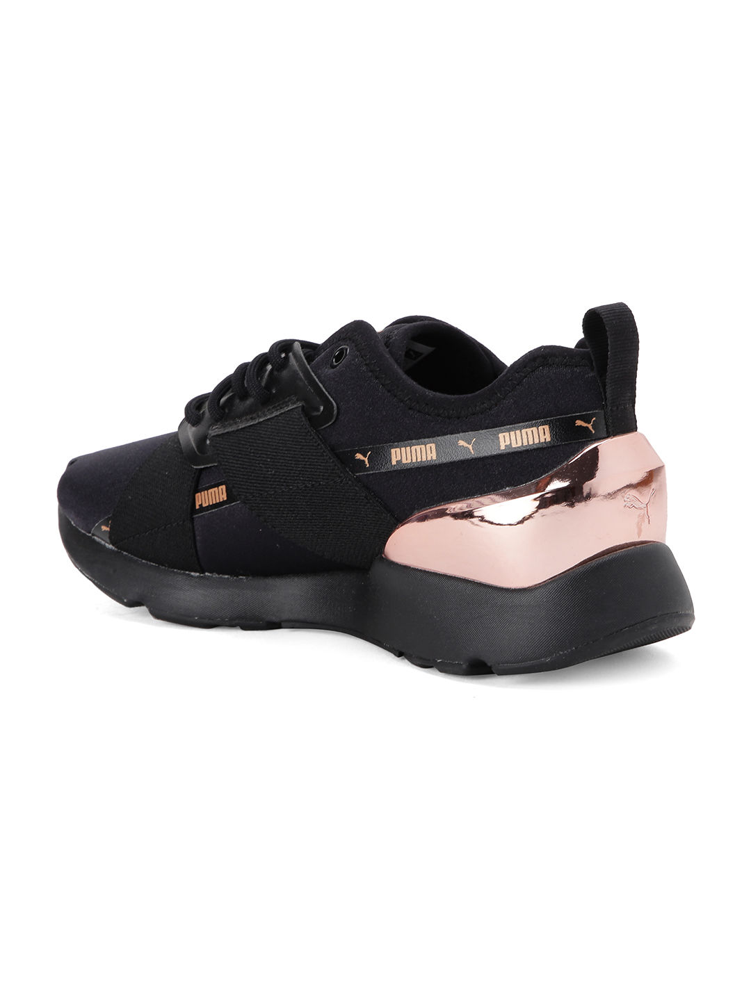 puma muse rose gold black