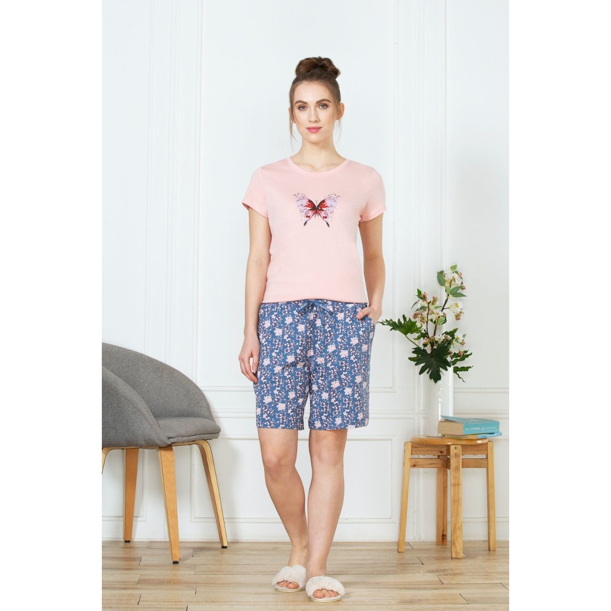 Womens drawstring lounge online shorts