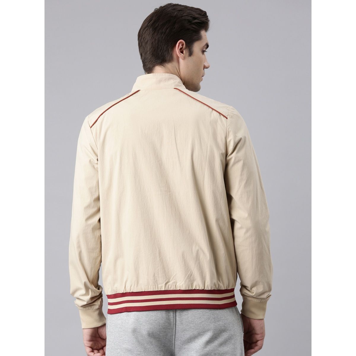 FILA Men Basso Cream Jacket M