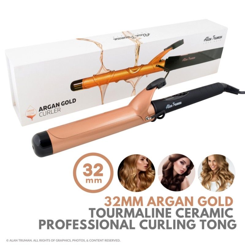 Alan Truman Argan Gold Curler - 32mm