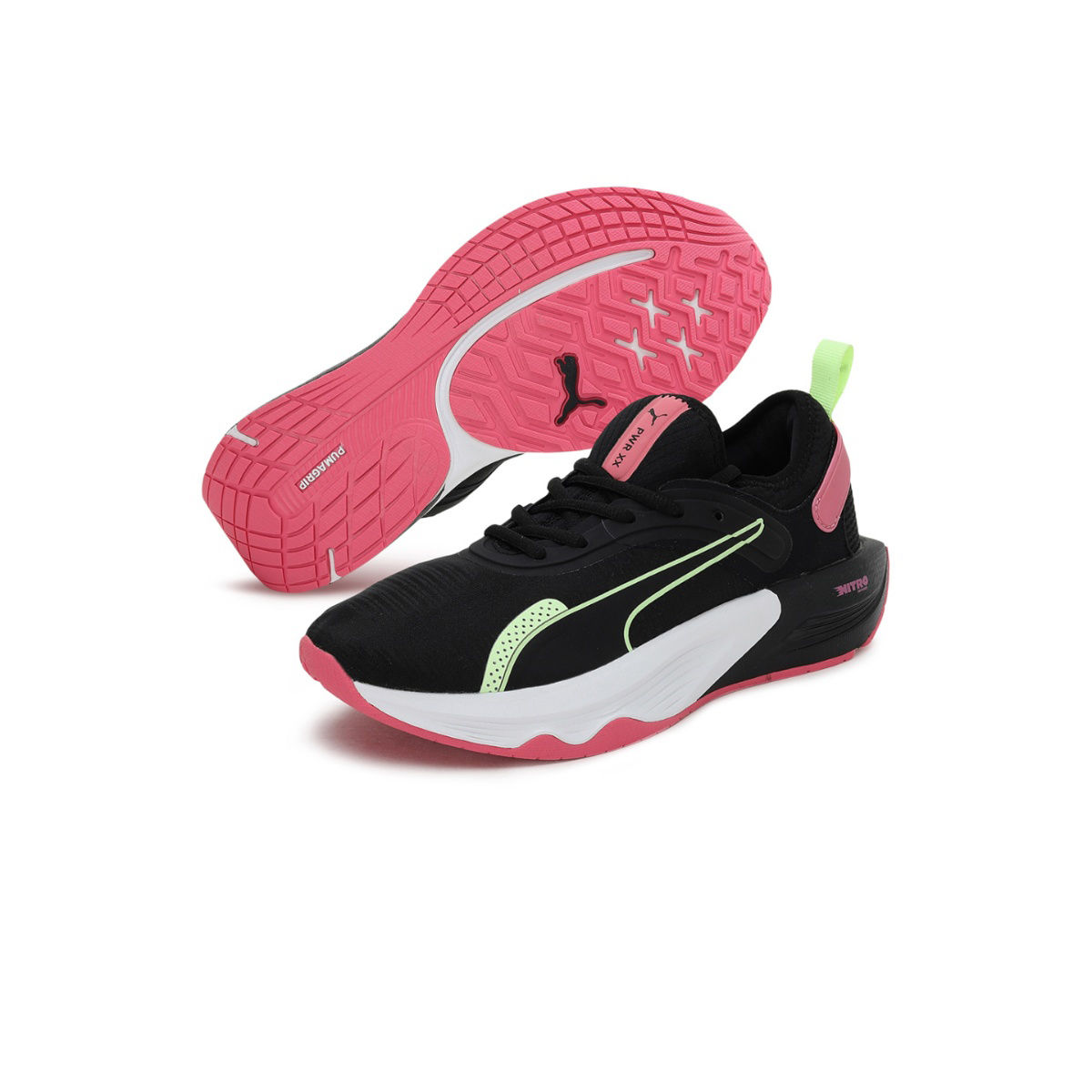 Buy Puma PWR XX Nitro Womens Black Running Shoes Online