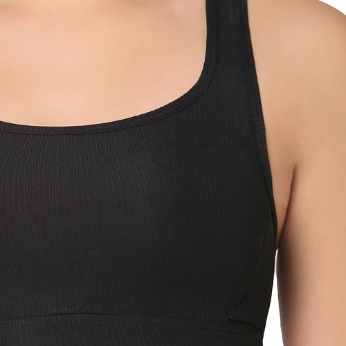 Wacoal Sports Lover Non-Padded Wired Full Coverage Sports Bra Black (S)