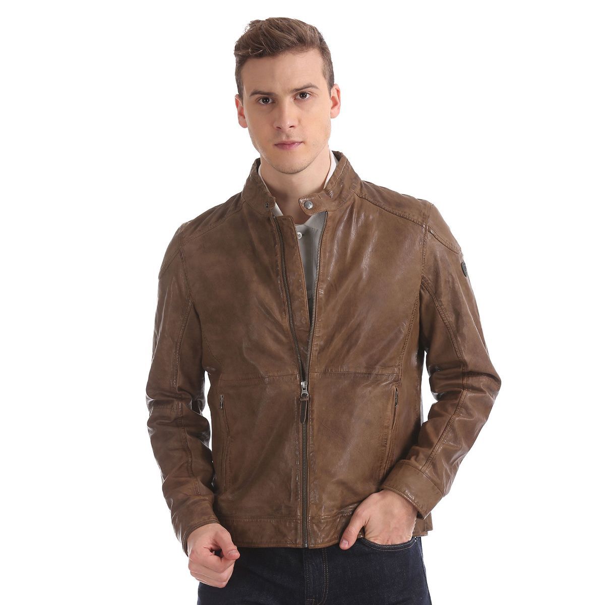 Us polo association outlet leather jacket