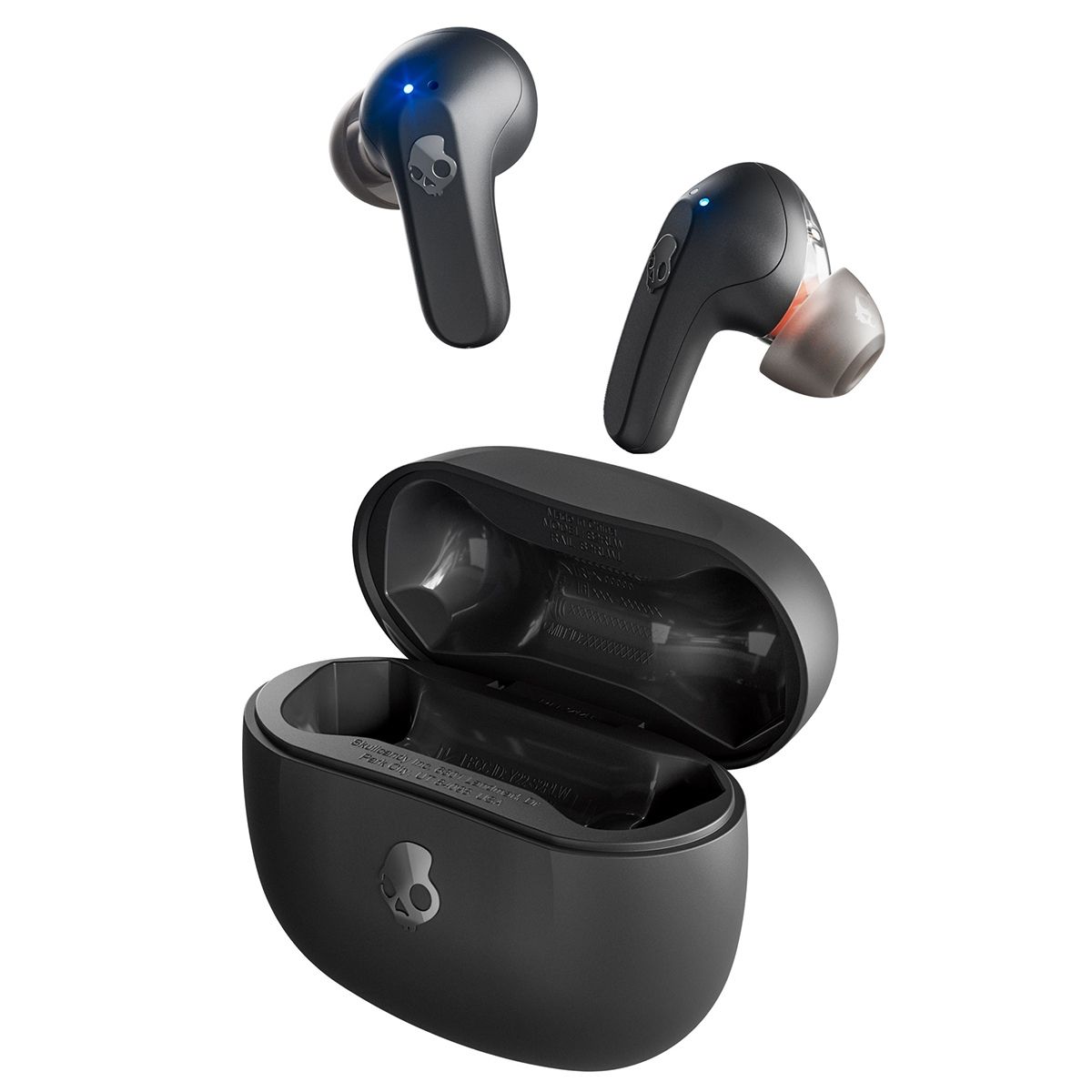 Buy Skullcandy Rail In Ear Wireless Earbuds Alexa Enabled Microphone Black Online