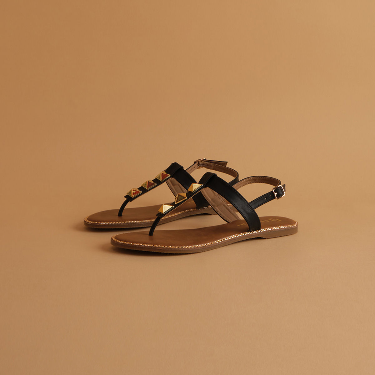 Eridani Embellished Black Bailey Flats Buy Eridani Embellished Black