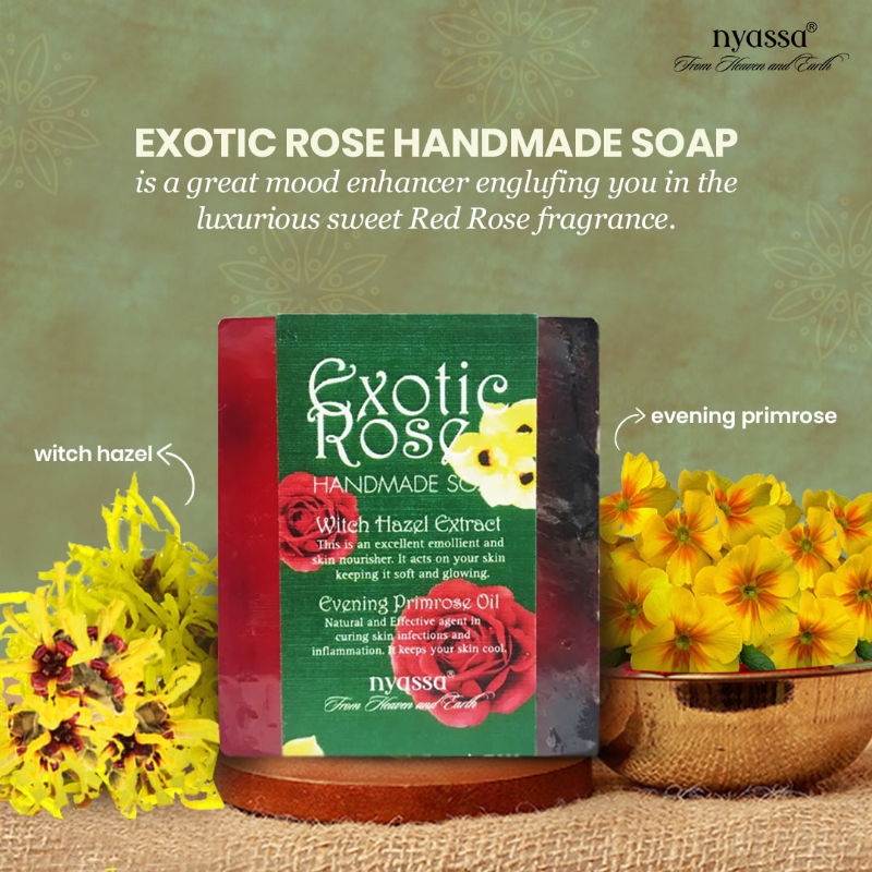 Nyassa Exotic Rose Handmade Soap(