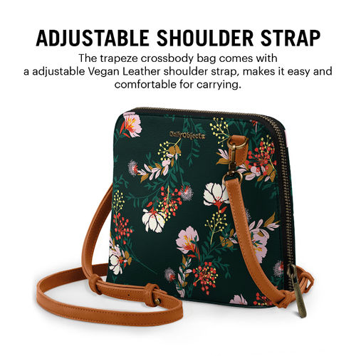 DailyObjects Blush Vegan Leather - Trapeze Crossbody Bag Buy At