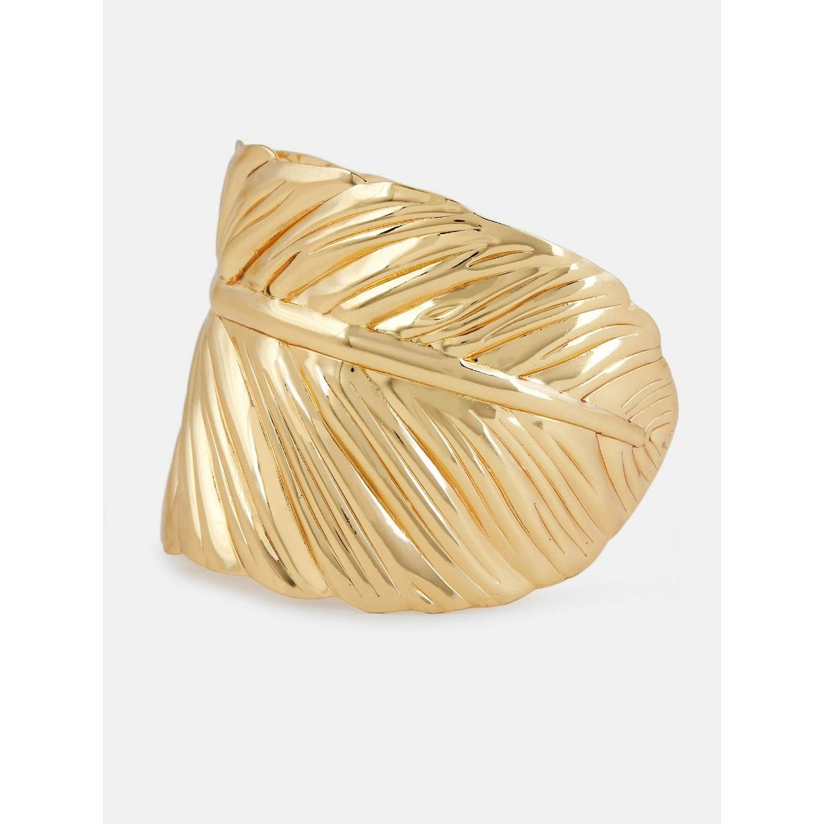 Buy Kazo Leaf Design Gold Bracelet Online
