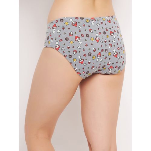 Buy Clovia Cotton Medium Waist Inner Elastic Hipster Panty online