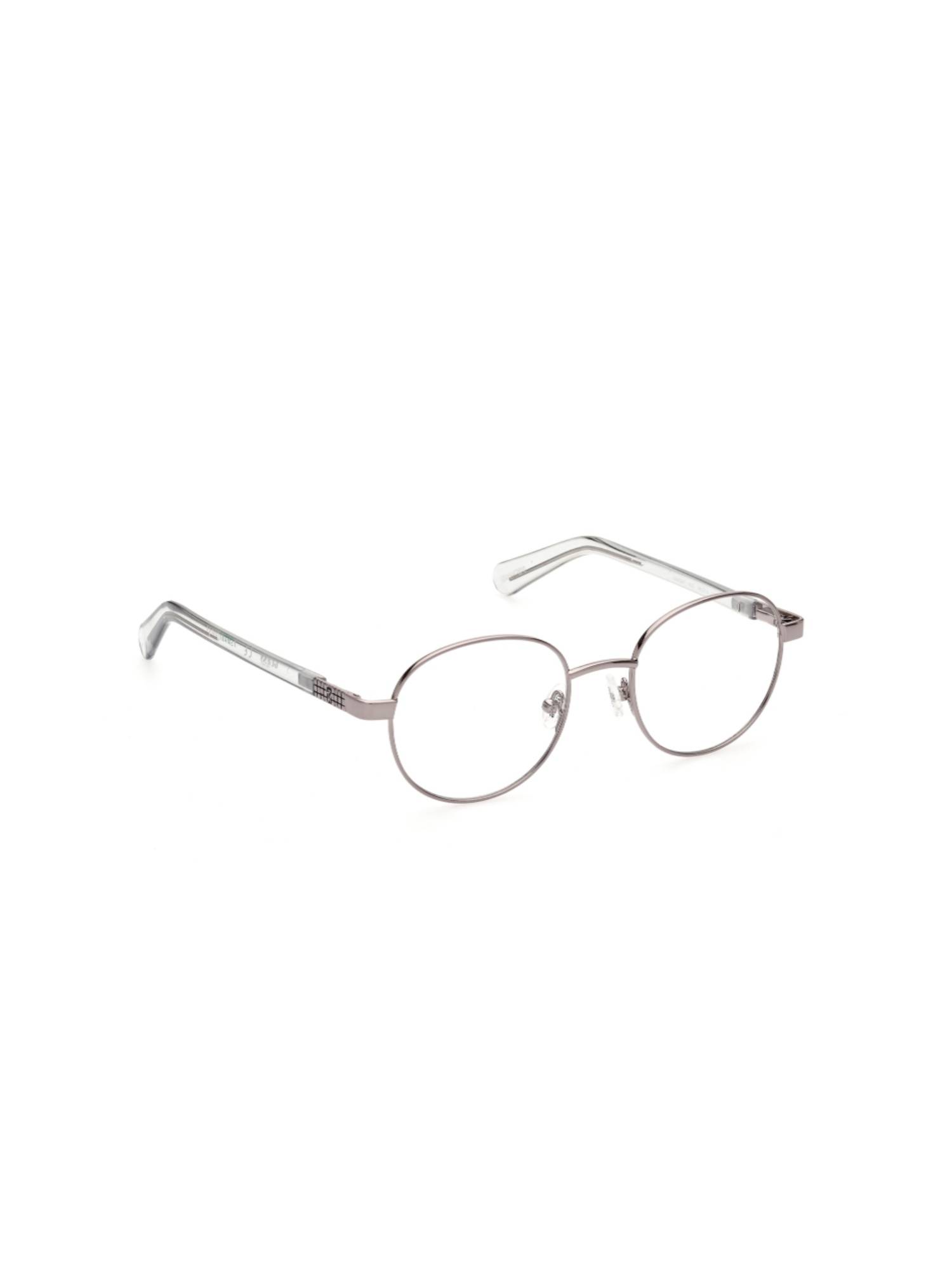 Guess Unisex Metal Full Rim Round Grey Frame (49)
