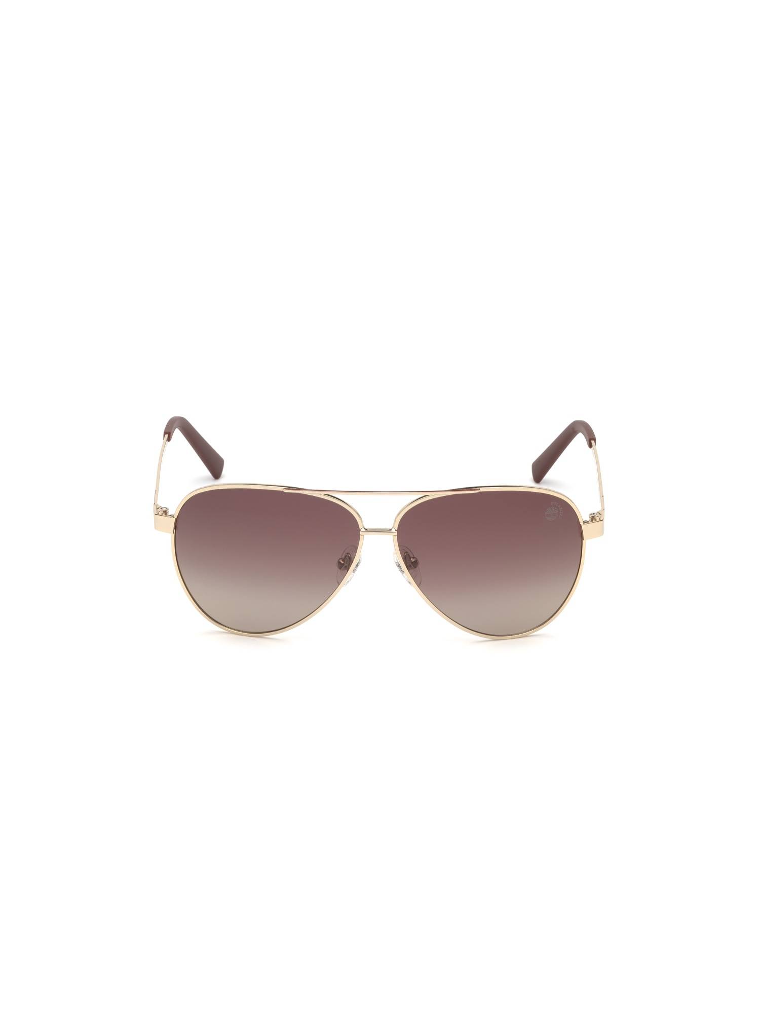 Timberland Gold Metal Full Rim Aviator Men Sunglasses (60)