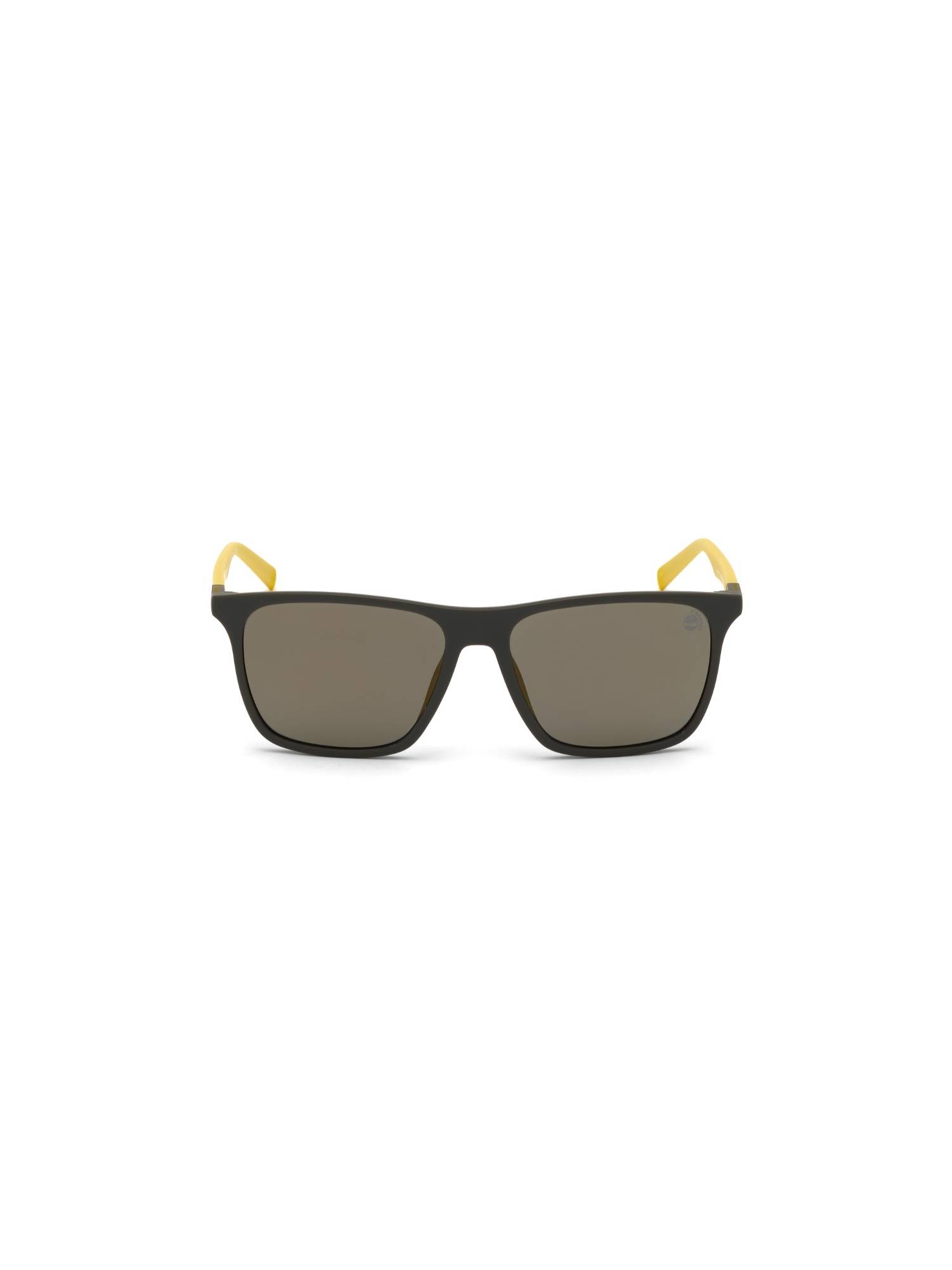 Timberland Green Acetate Full Rim Square Men Sunglasses (58)