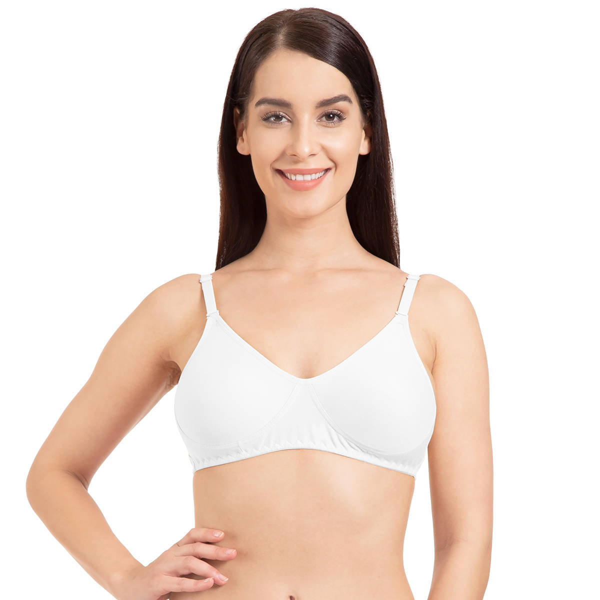 Tweens Concealer Non-Padded T-Shirt Bra - White (34B)
