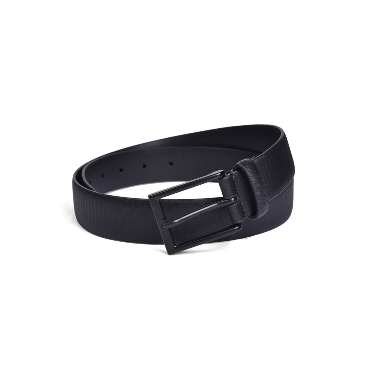 Belwaba Genuine Italian Leather Navy Mens Belt With Shiny Gunmetal Finished Buckle (42) (Navy Blue) At Nykaa, Best Beauty Products Online