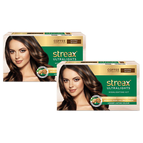 Streax Coffee Collection Ultralights Highlighting Kit - Mocha Brown Pack Of  2: Buy Streax Coffee Collection Ultralights Highlighting Kit - Mocha Brown  Pack Of 2 Online at Best Price in India | Nykaa