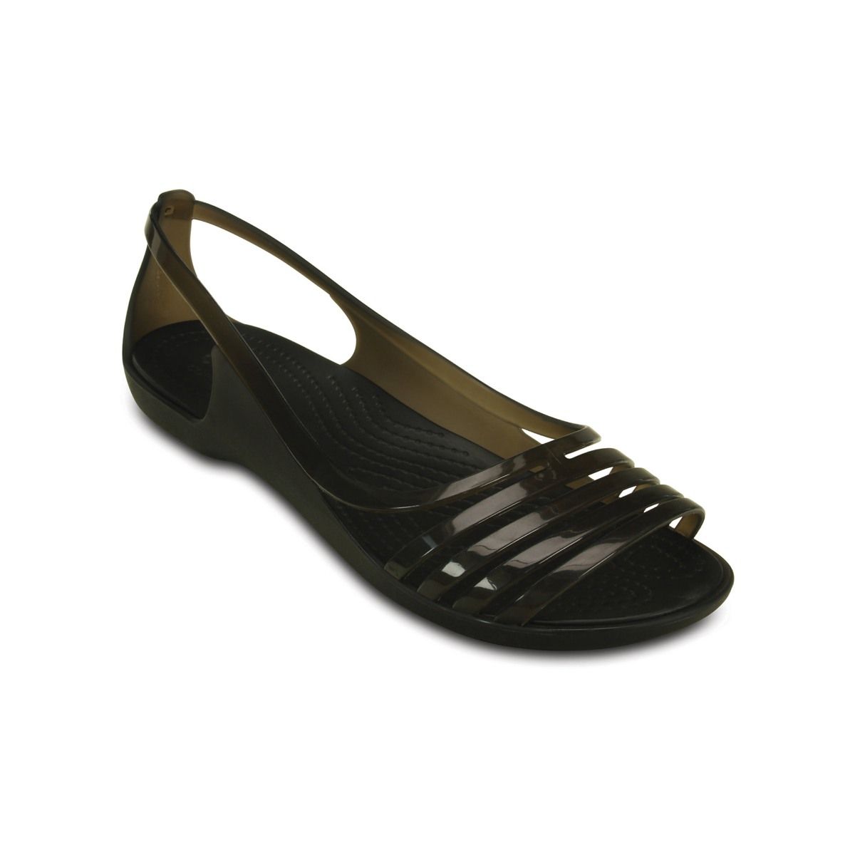 Crocs Isabella T-strap Sandal Womens Size 11 BLACK EUC | eBay