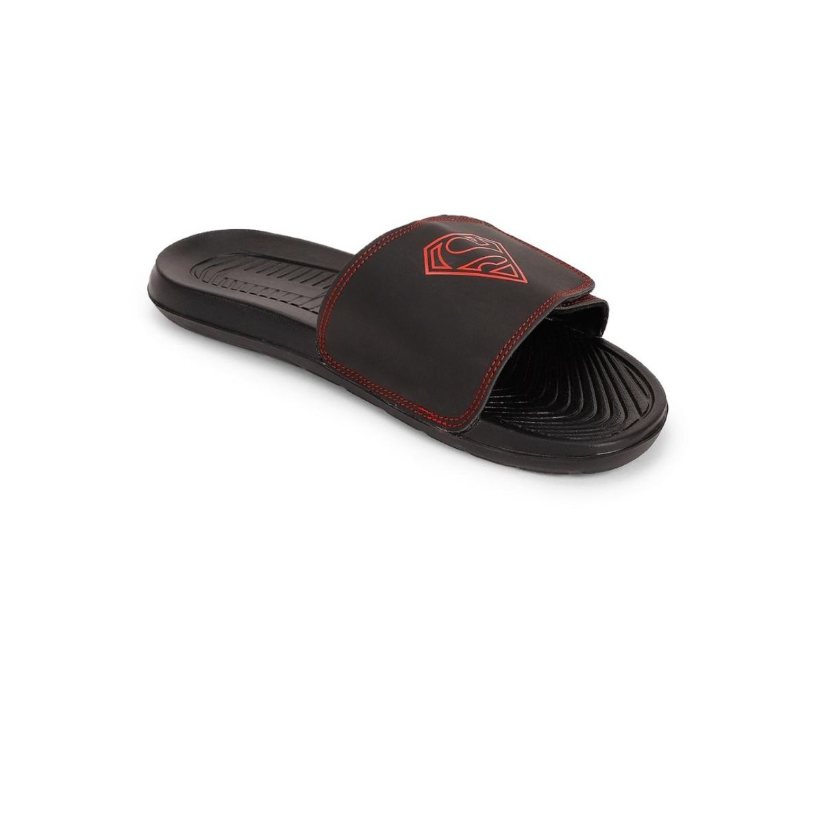 Buy Bewakoof Official DC Merchandise Mens Black Graphic Flip Flops