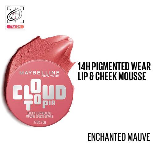 Maybelline New York Cloudtopia Cheek & Lip Mousse Blush