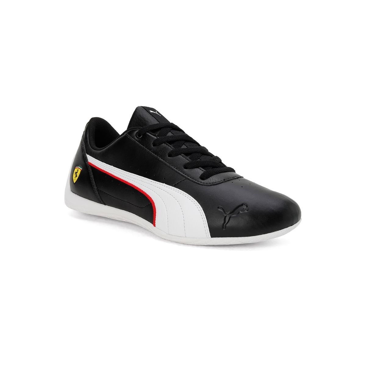 Puma Ferrari Motorsports Neo Cat Unisex Black Sneakers (UK 9)