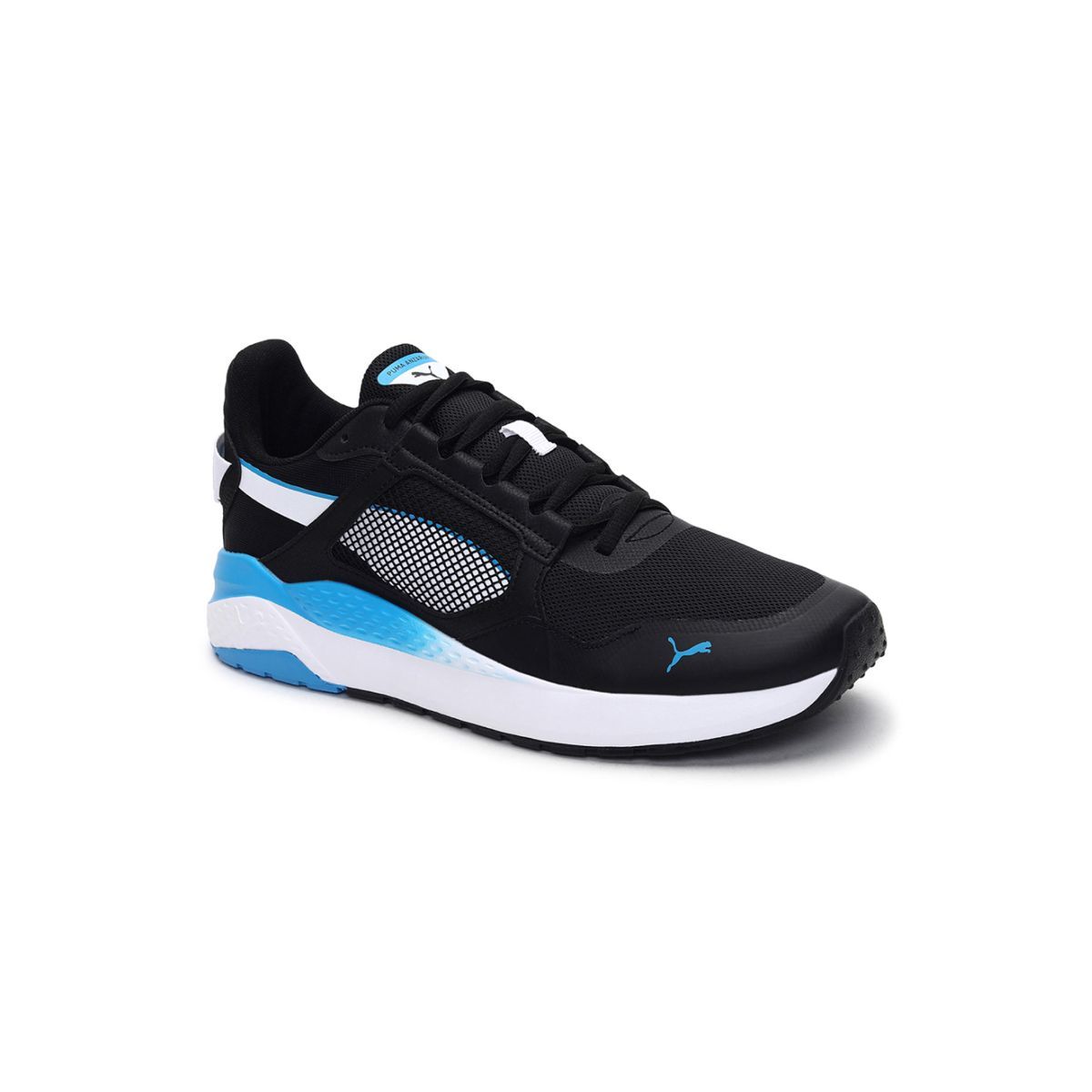 Buy Puma Anzarun Grid Unisex Black Sneakers Online