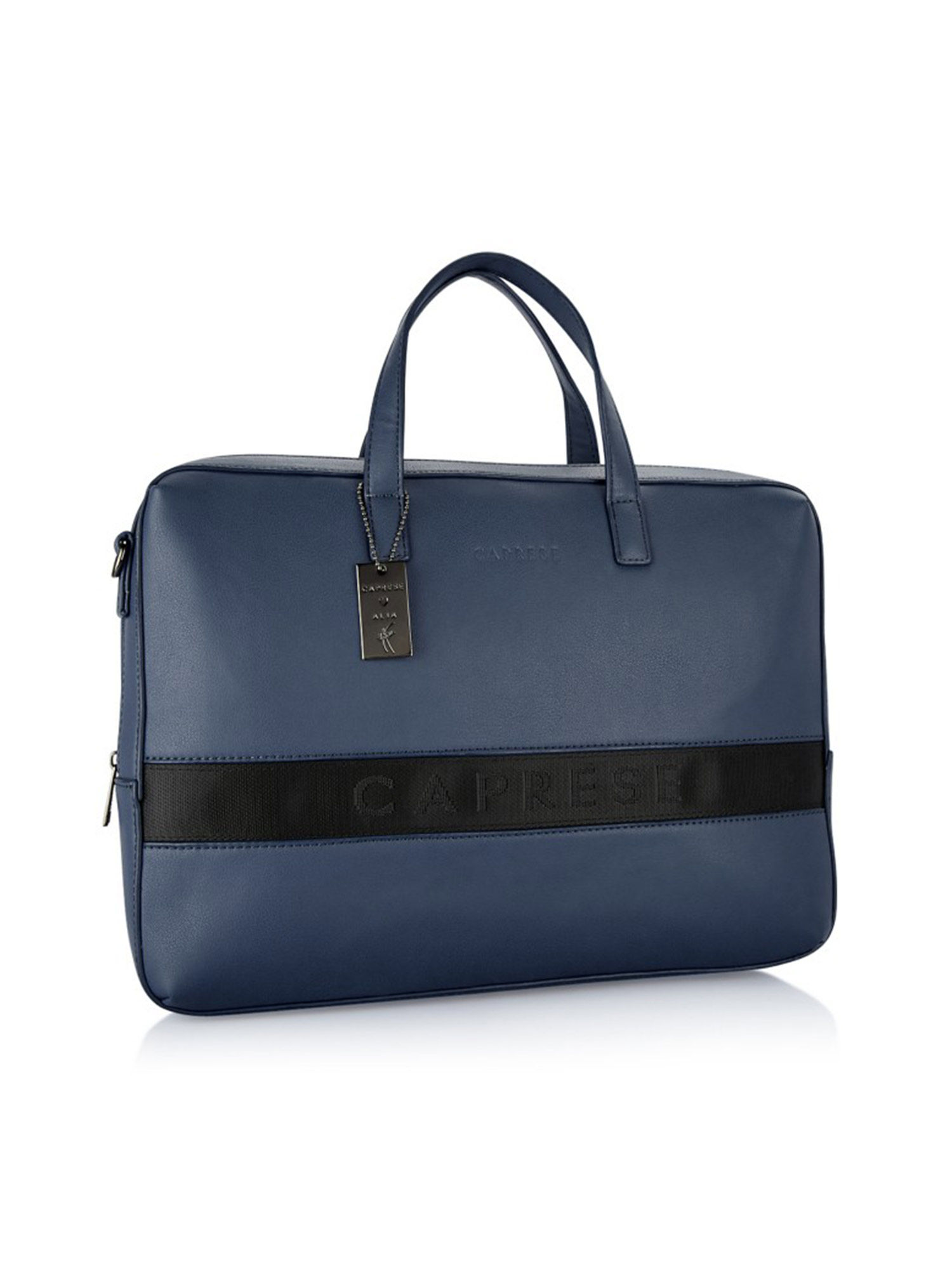 Caprese Kate Laptop Large Blue Satchel Bag: Buy Caprese Kate Laptop ...