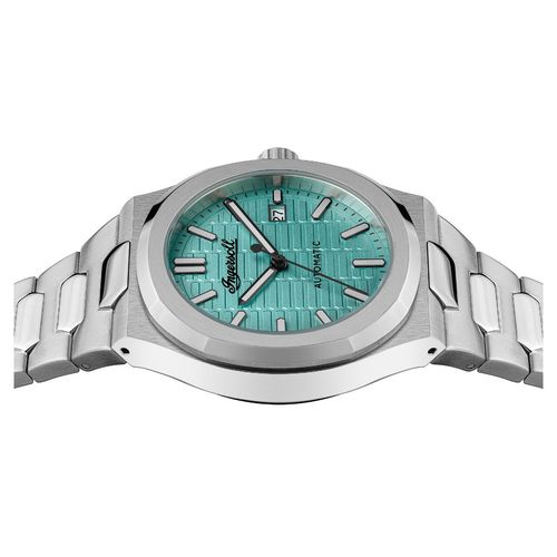 Ingersoll Men 1892 The Catalina Automatic Green Dial Stainless Steel Watch  I11804 (M)