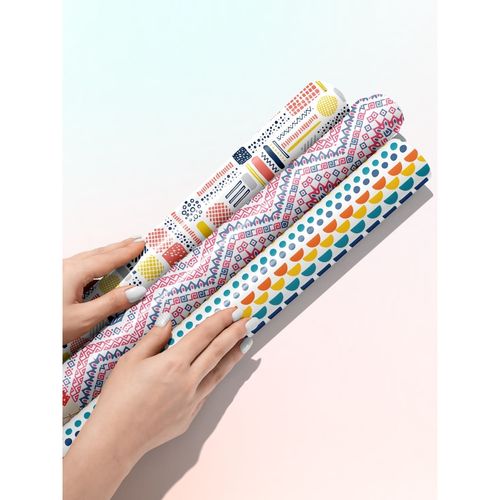 Buy Doodle Collection Premium Wrapping Paper for Gift Packing for all  occasions -GeoWrap 2 Online