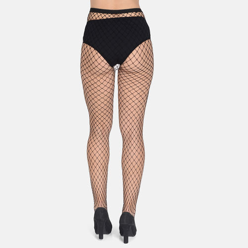 Sweetest Addition Black Floral Fishnet Tights