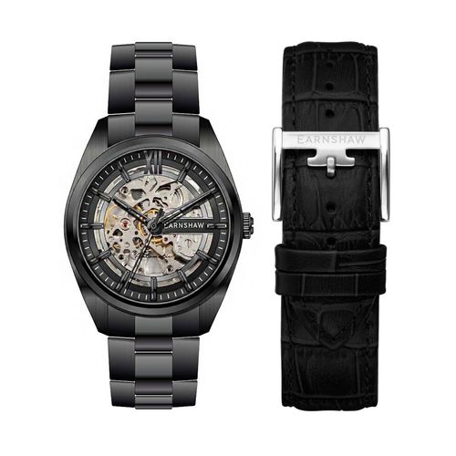 Earnshaw SMEATON Limited Edition Skeleton Automatic Watch For  Men(Additional Strap) ES-8208-55