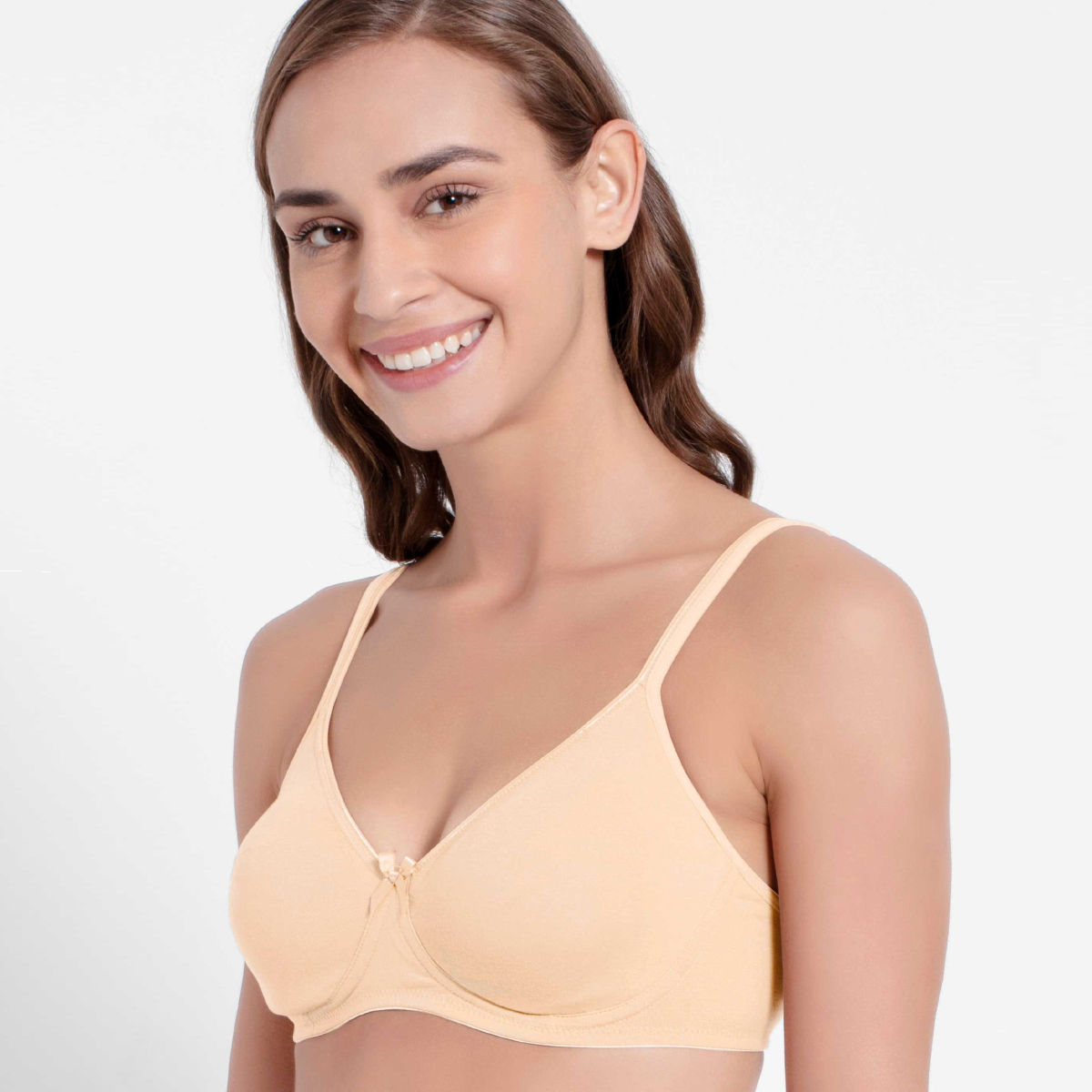 Jockey 1722 Wirefree Non Padded Cotton Elastane Medium Coverage