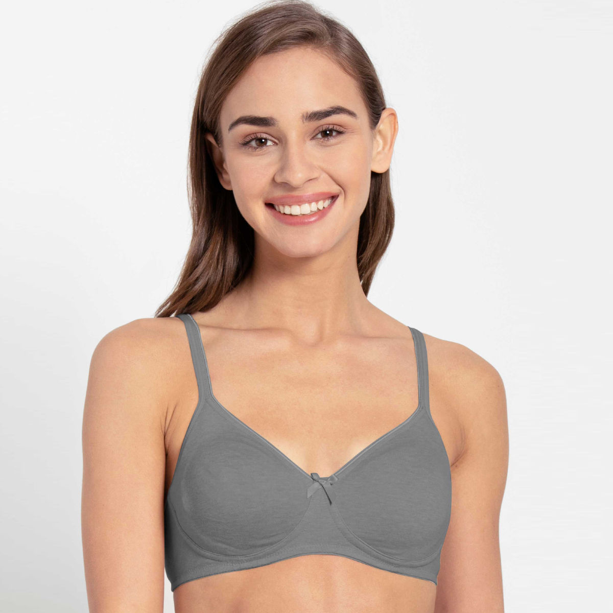 Jockey Women's Super Combed Cotton Elastane Stretch Full Coverage Concealed  Shaper Panel Bra – Online Shopping site in India