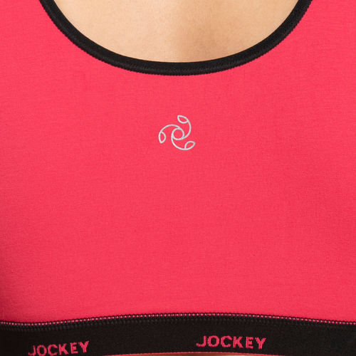 Jockey Women's Full Cup Bra (1376-0105-RU-BL_Ruby_Medium): Buy Online at  Best Price in UAE 