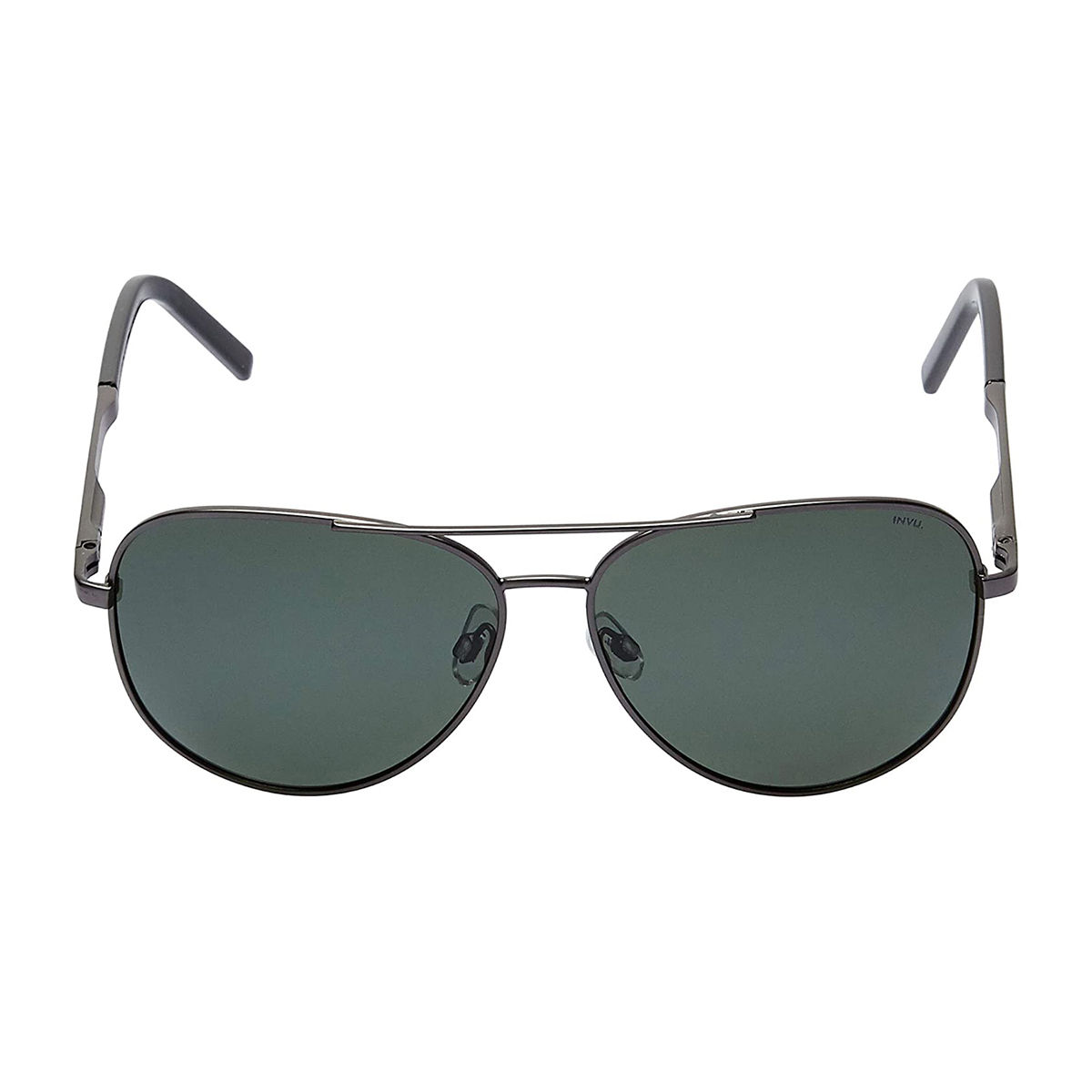 Invu Sunglasses Aviator With Green Lens For Men