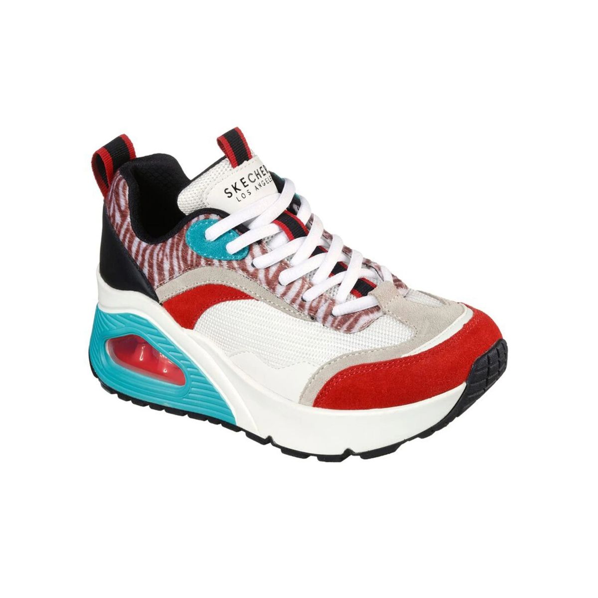 SKECHERS Uno Hi-wildly High White Skechers Street Casual Shoes: Buy ...