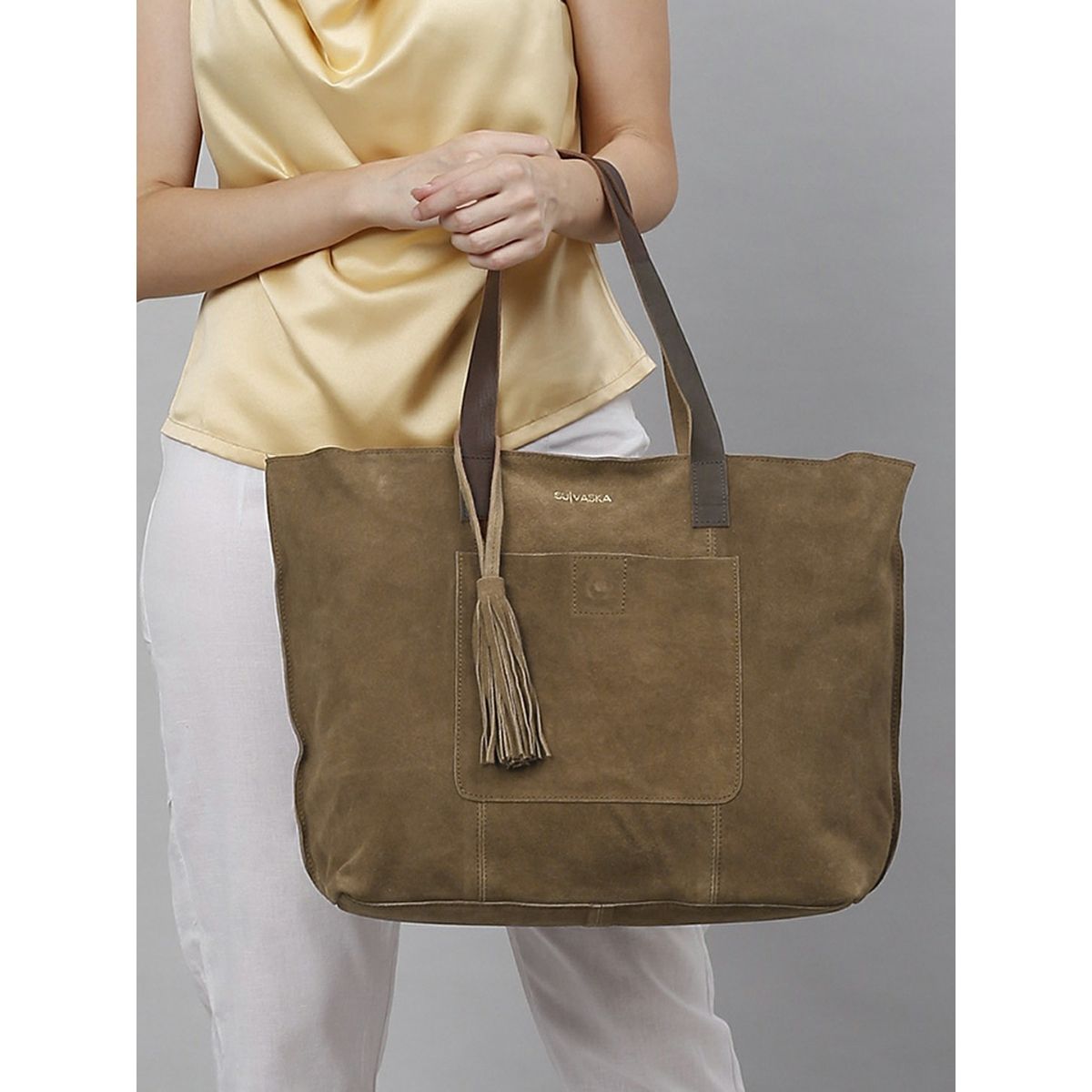 todayful Suede Leather Totebag トート バッグ 肩掛け