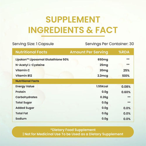rda of glutathione Buy HealthKart HK Vitals Glutathione 15 Effervescent Tablets main image 1