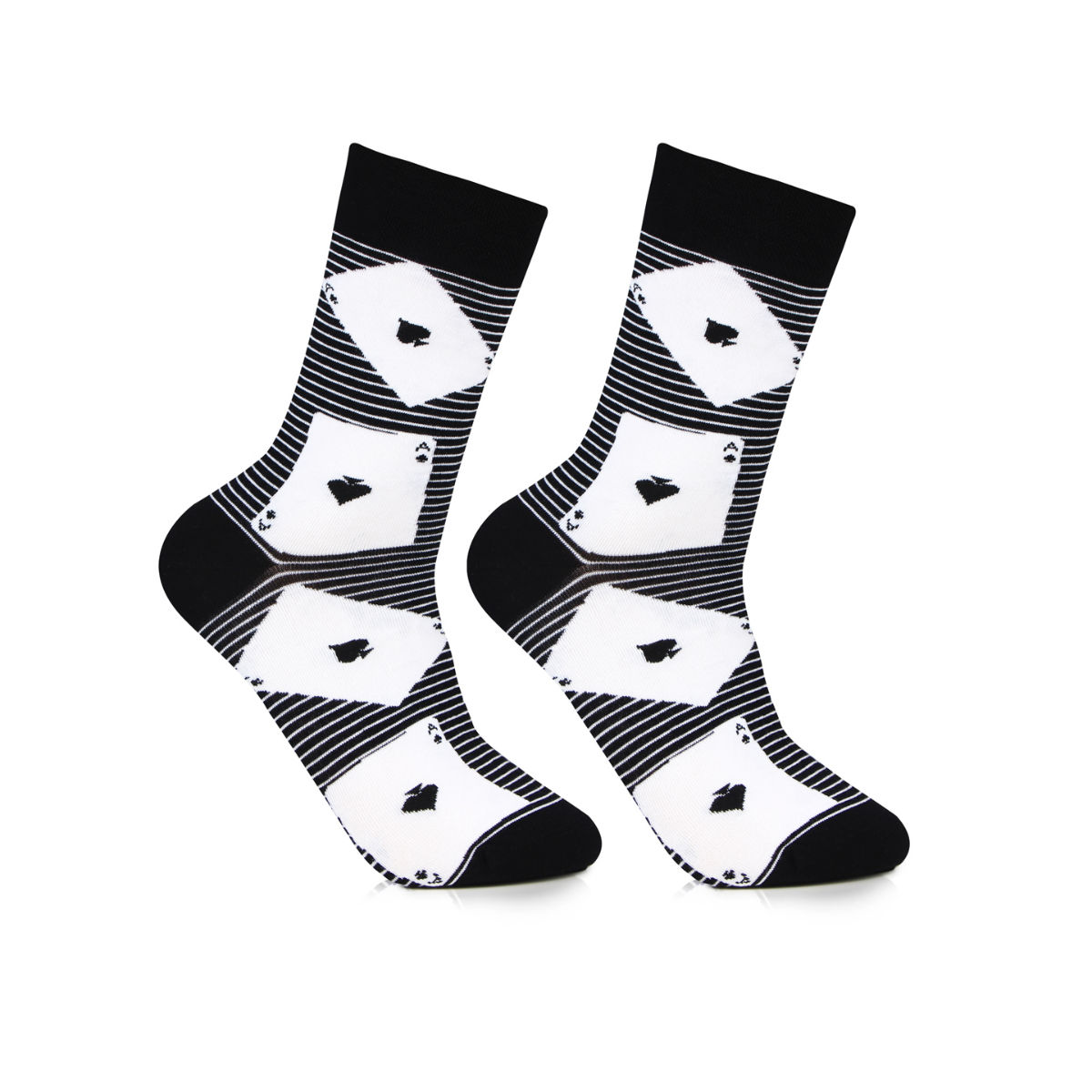 Bonjour Mens Ace of Spade Print Premium Socks: Buy Bonjour Mens Ace of ...