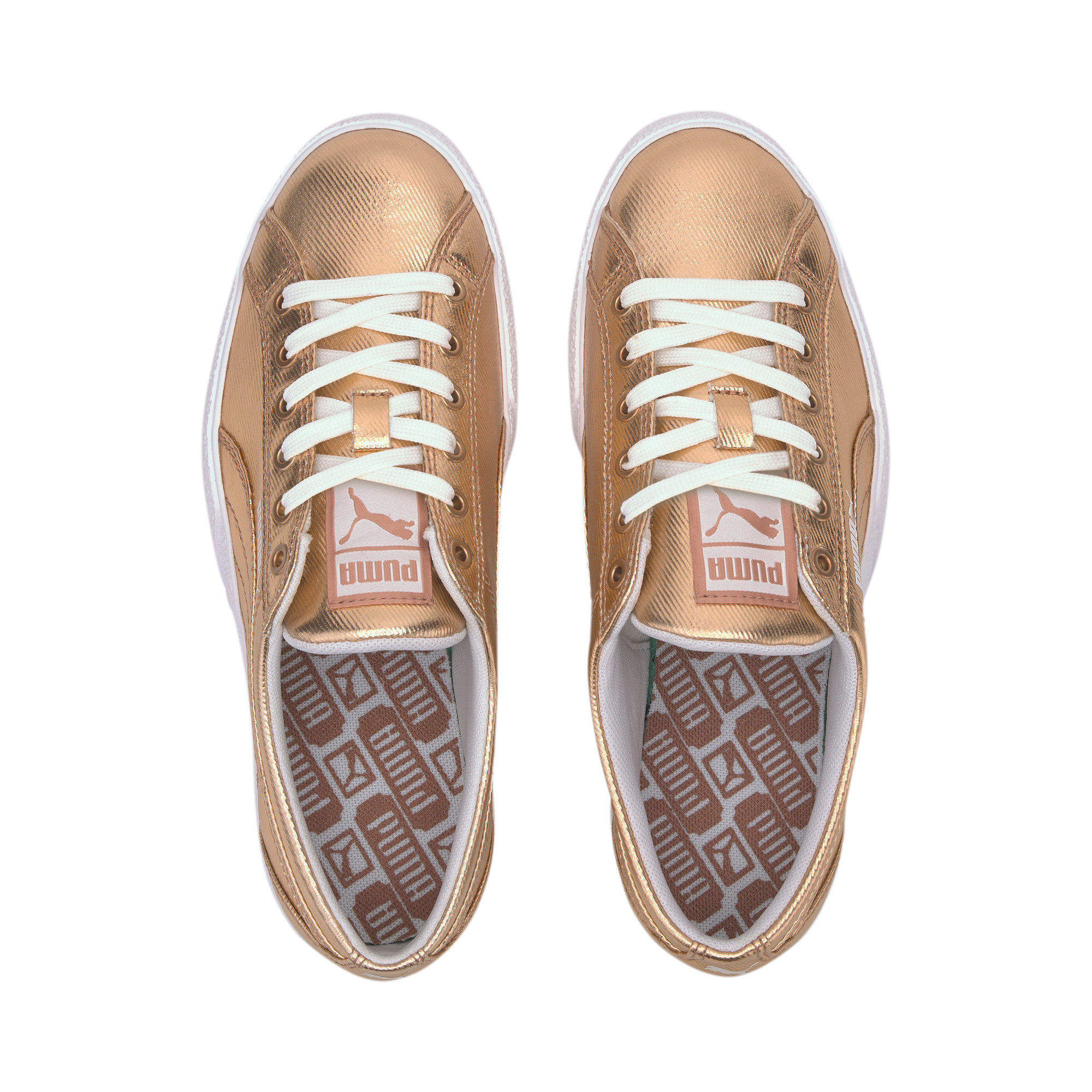 puma love metallic women's sneakers