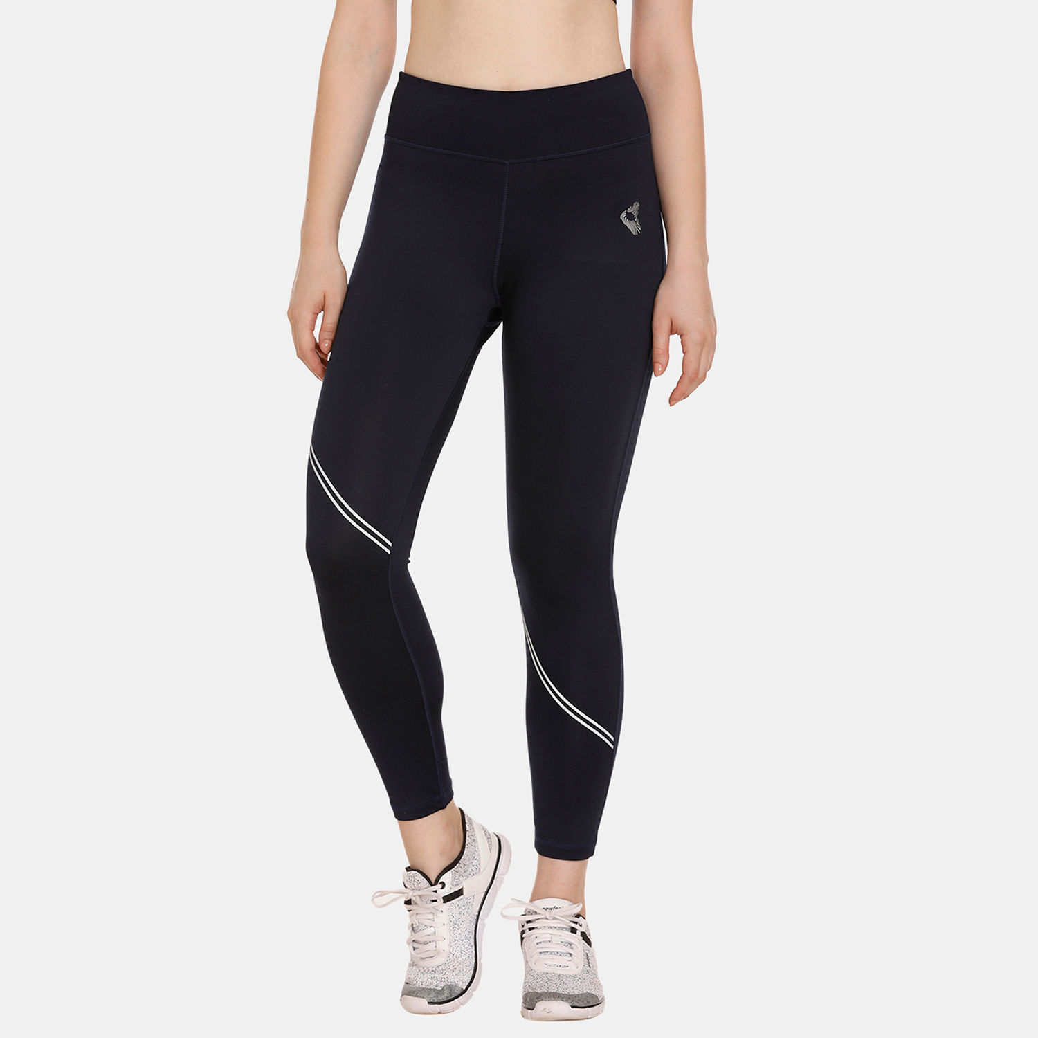 Buy Zelocity By Zivame Plus Size Moisture Wicking Ankle Length Gym Tights -  Tights for Women 24641968 | Myntra