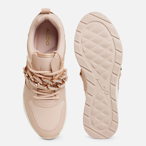 Buy Aldo Zefira Synthetic Light Pink Sneakers Online