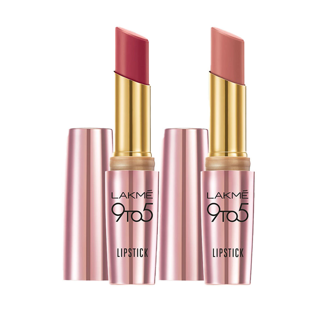 blushing nude lakme lipstick