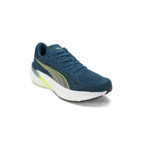 Puma Magnify NITRO Mens Teal Running Shoes