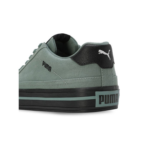 Buy Puma Court Classic Vulc Unisex Green Sneakers Online