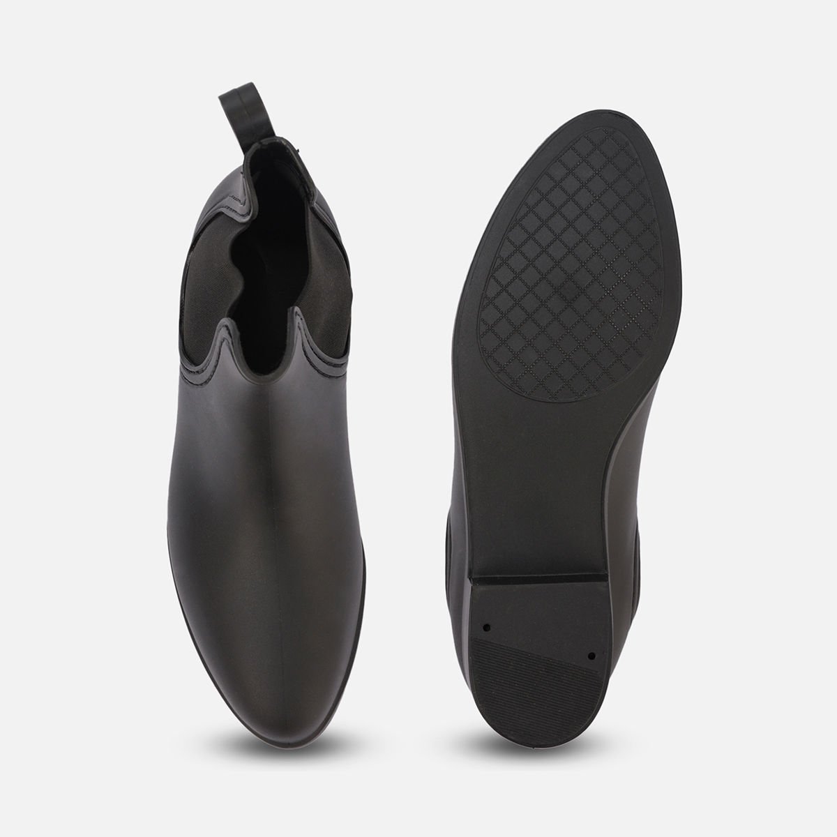 ankle length rain boots