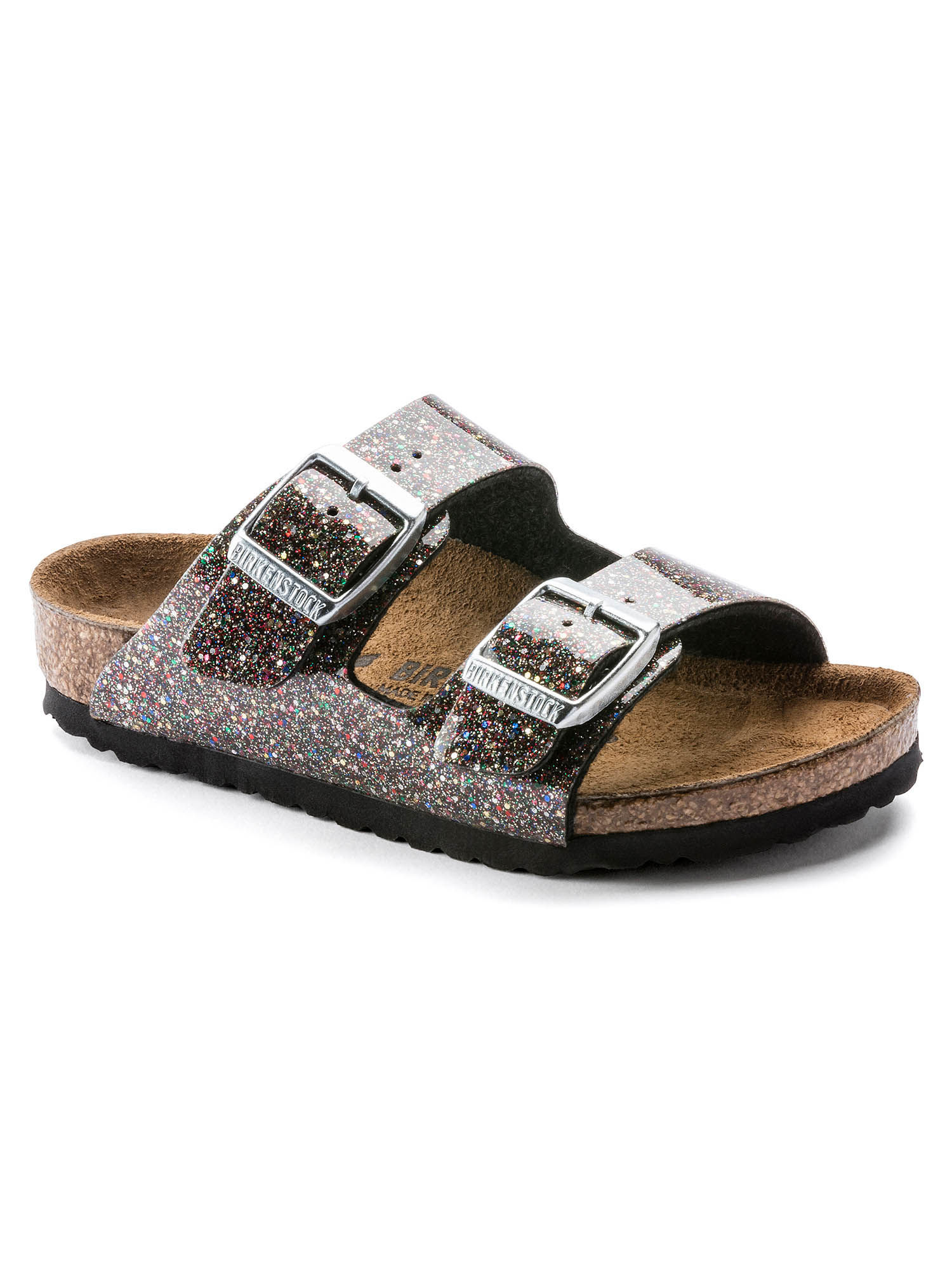 black sparkly birkenstocks