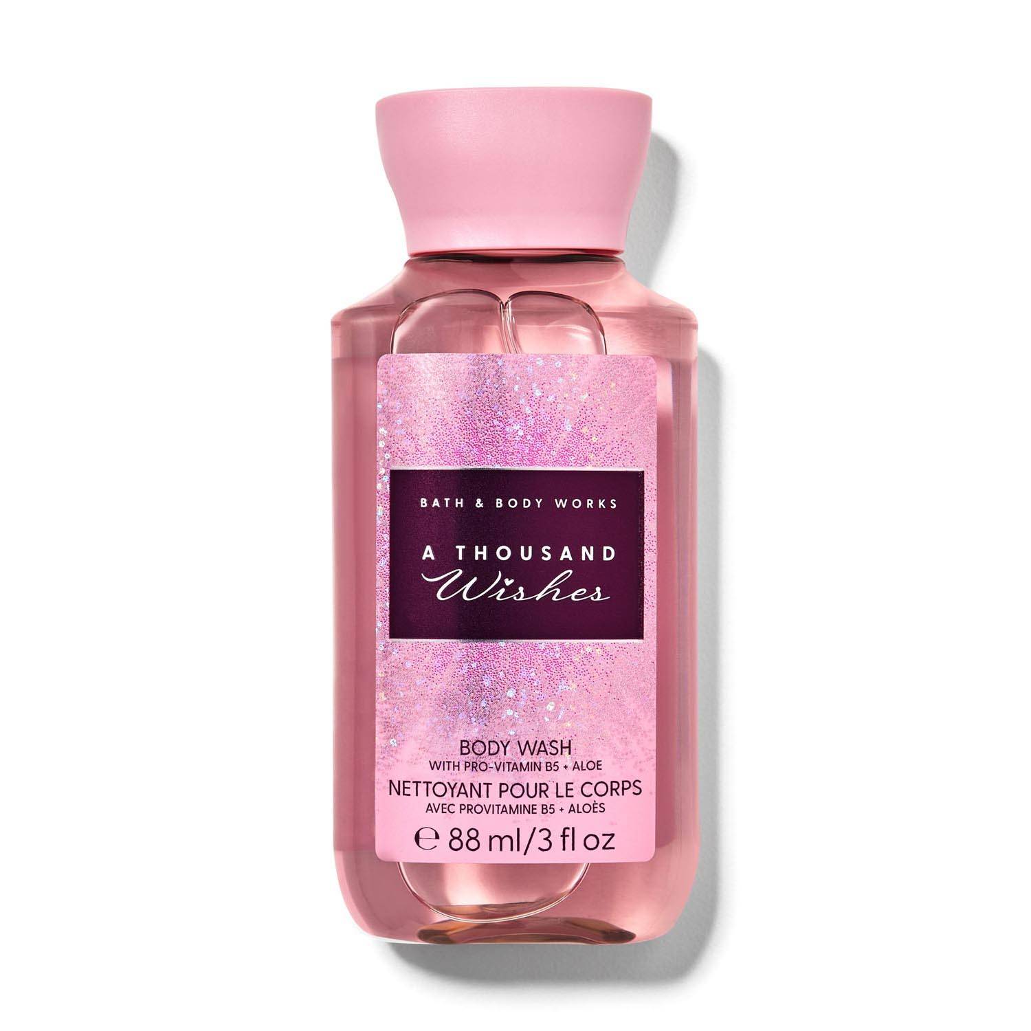 Bath & Body Works A Thousand Wishes Travel Size Body Wash