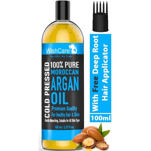 Wishcare 100 Pure Cold Pressed Natural Moroccan Argan Oil Buy Wishcare 100 Pure Cold Pressed Natural Moroccan Argan Oil Online At Best Price In India Nykaa