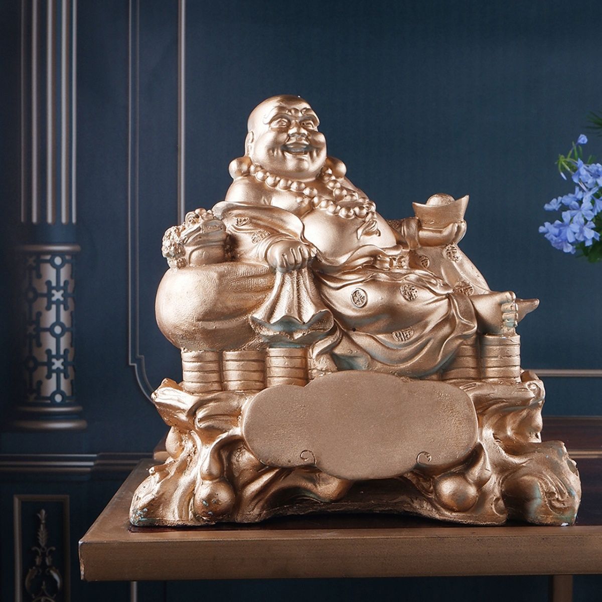 THE WHITE INK DECOR Premium Laughing Buddha Buy THE WHITE INK DECOR